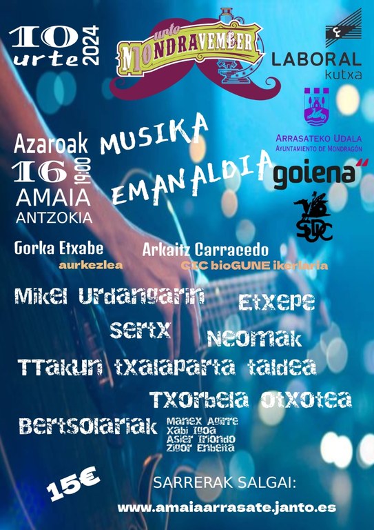 Mondravember musika emanaldia