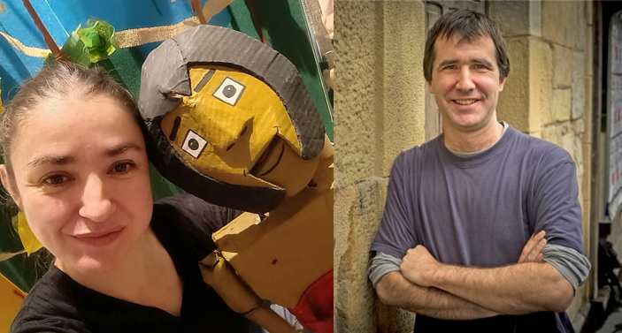 Andre Roldan (Colonbia) eta Eneko Haritza (EH)