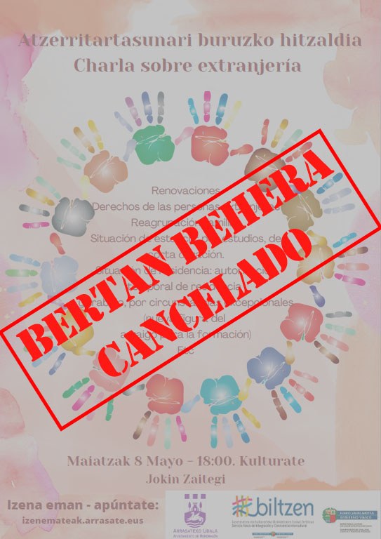 Charla sobre extranjería