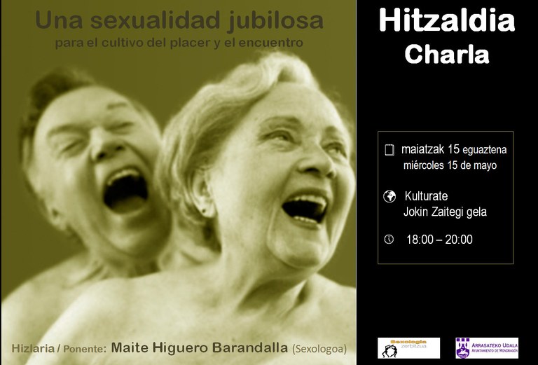 Charla: Una sexualidad jubilosa