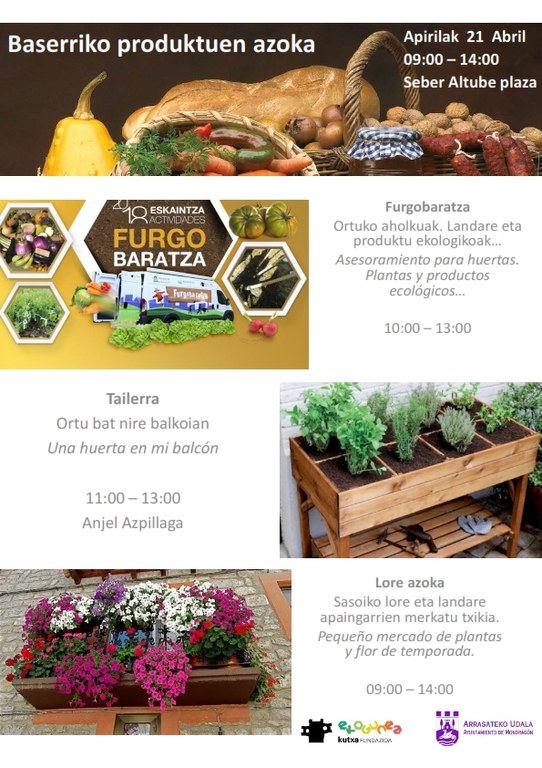 Feria de productos de caserio