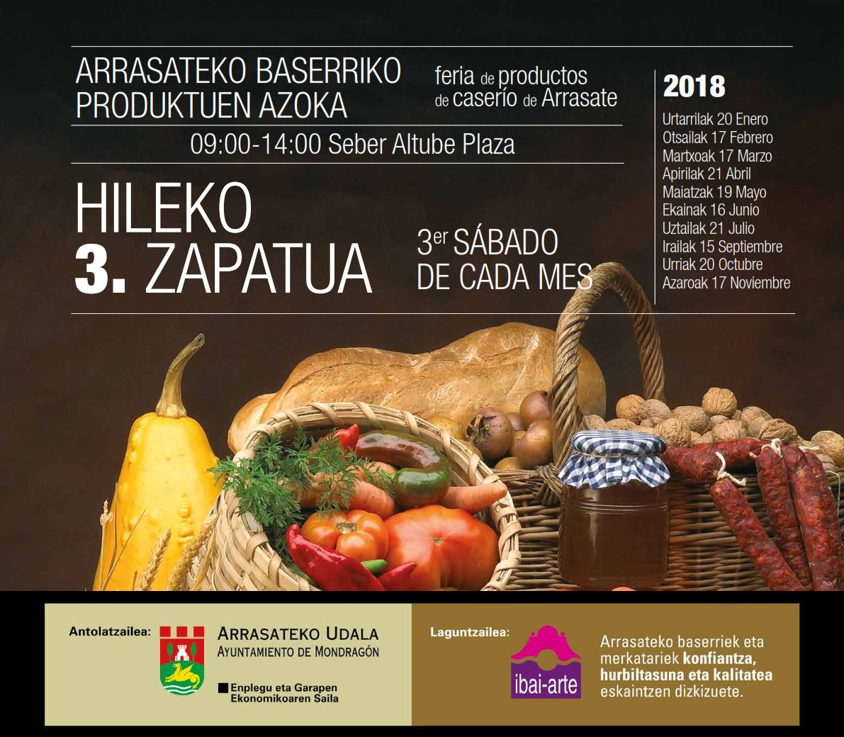 Feria de productos de caserio