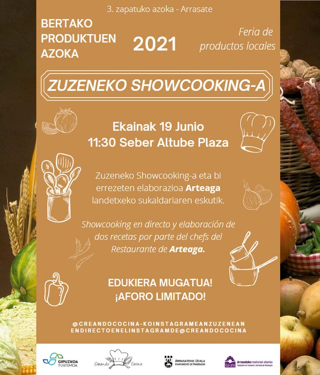 Feria de productos de caserio 