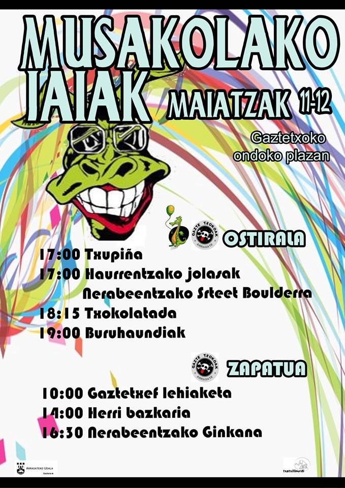 Fiestas de Musakola en el gaztetxoko