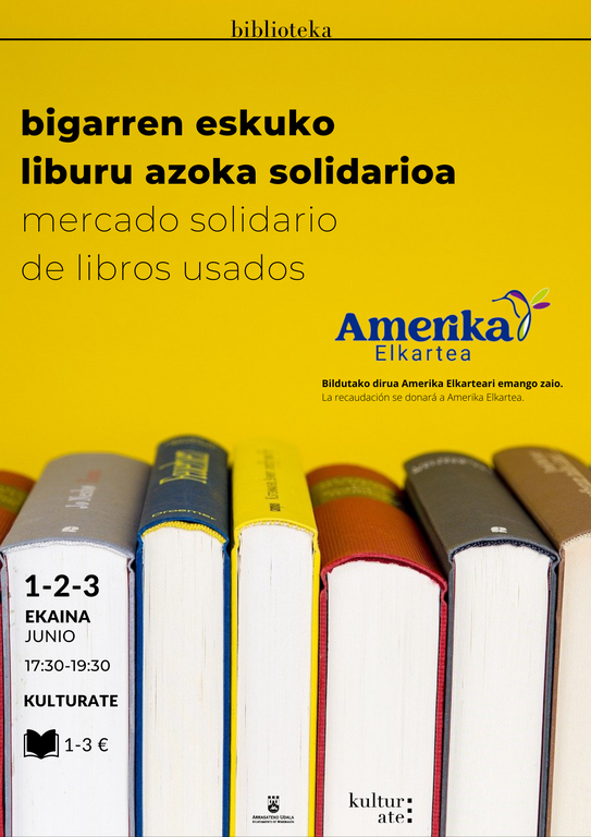 Mercado solidario de libros usados