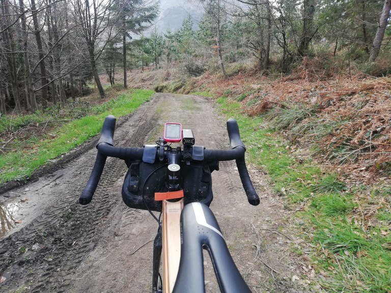 Ruta en bicicleta Gravel