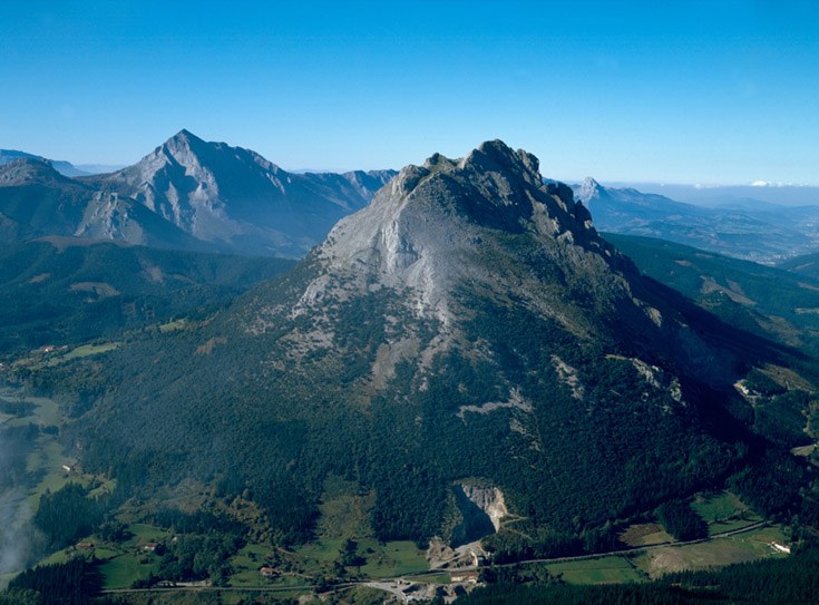 Subida a Udalatx desde Kanpazar