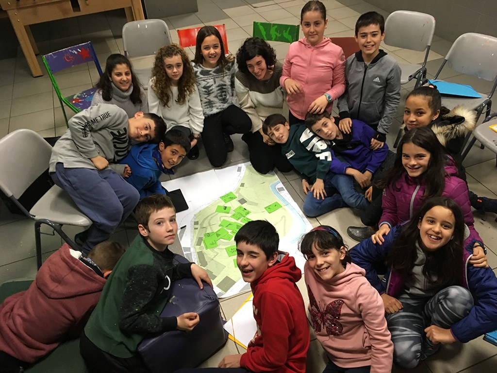 Se materializa el proyecto del parque de Santa Barbara del Consejo de la infancia