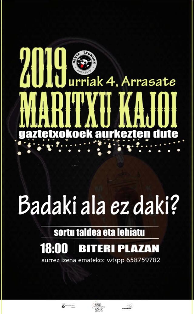 ERDIGUNE MARTXAN DA!