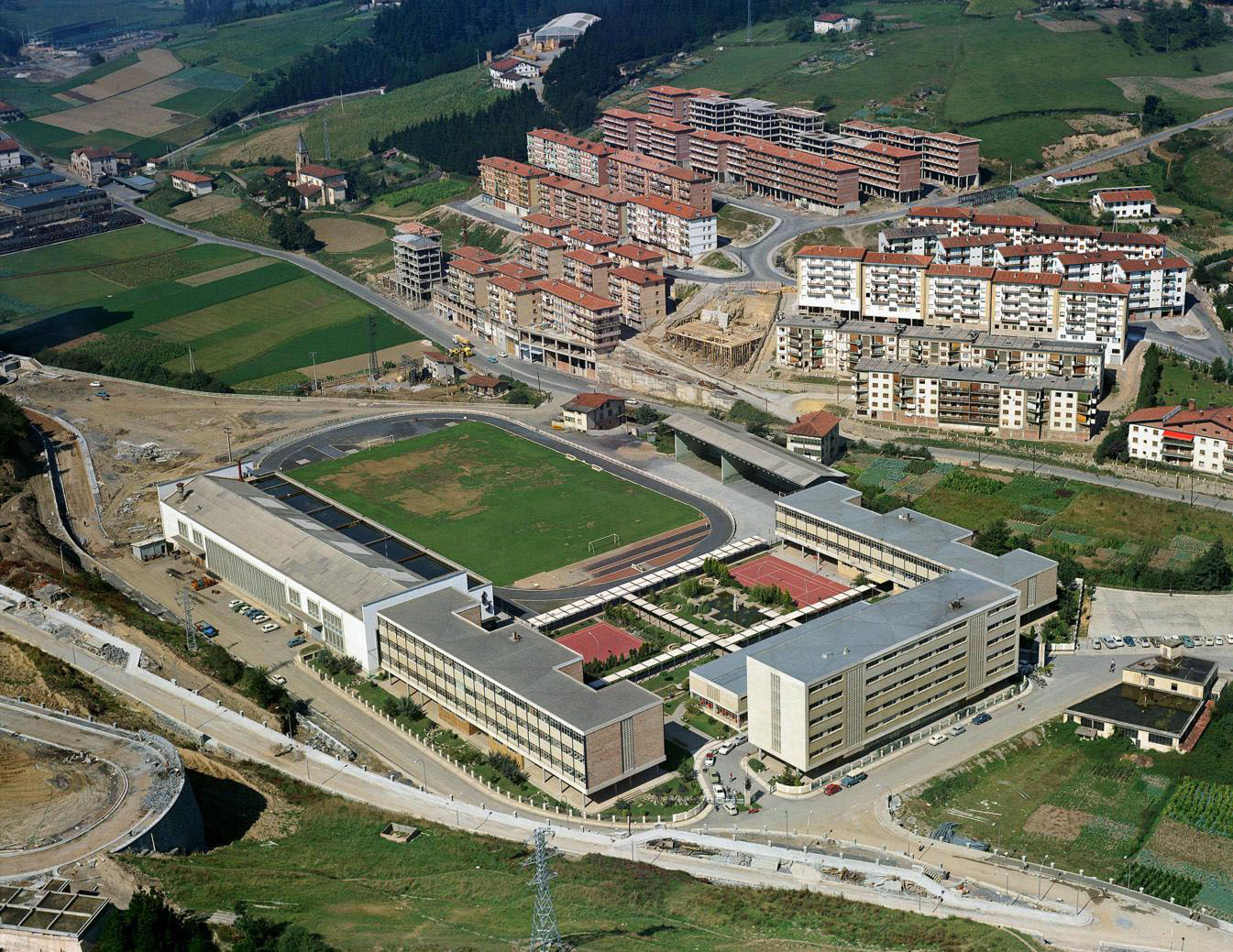 Escuela Politécnica en 1970.
