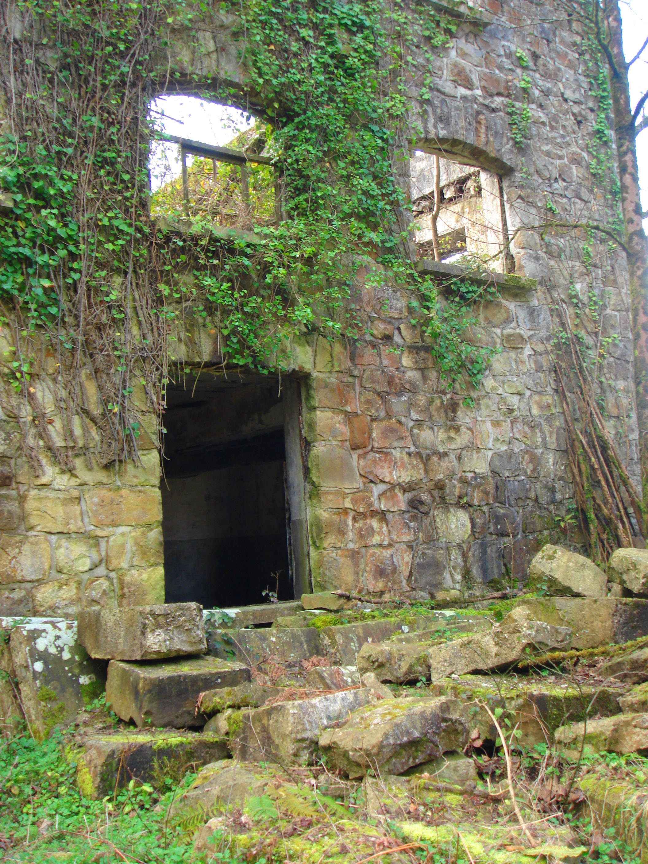 Una entrada del Caserío Sagasti Etxea