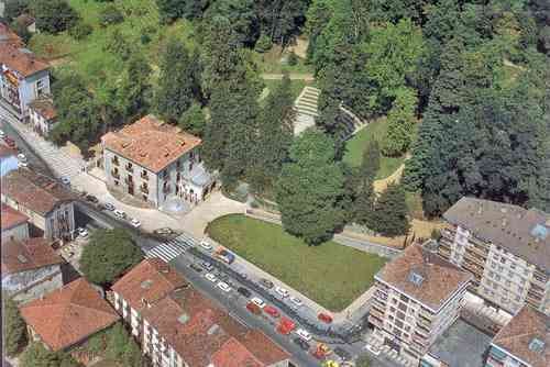 Monterron desde el cielo.