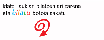 bilatu sakatu