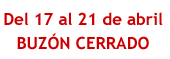 Buzón cerrado