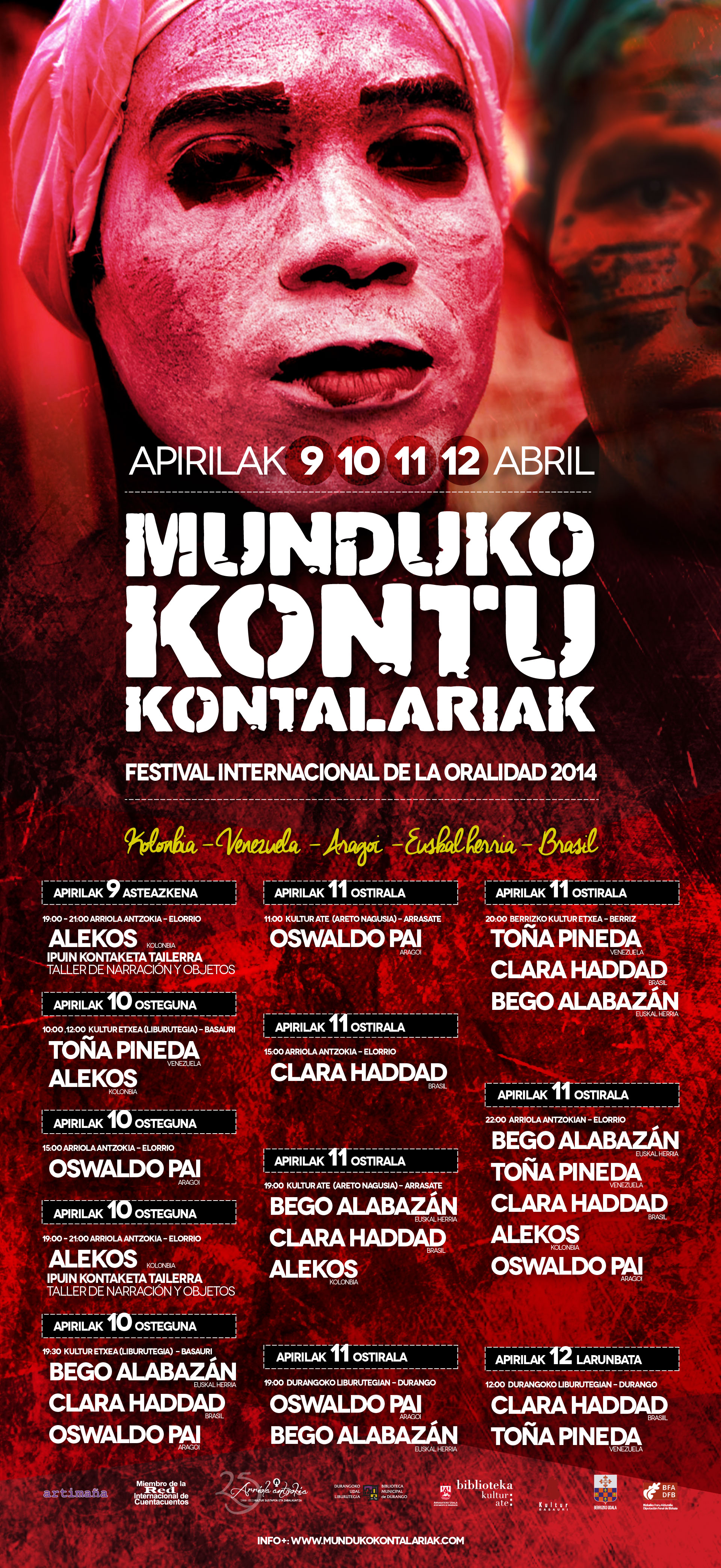 munduko kontalariak 2014