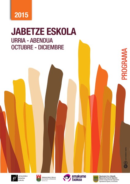 Portada Jabetze Eskola Octubre - Diciembre 2015