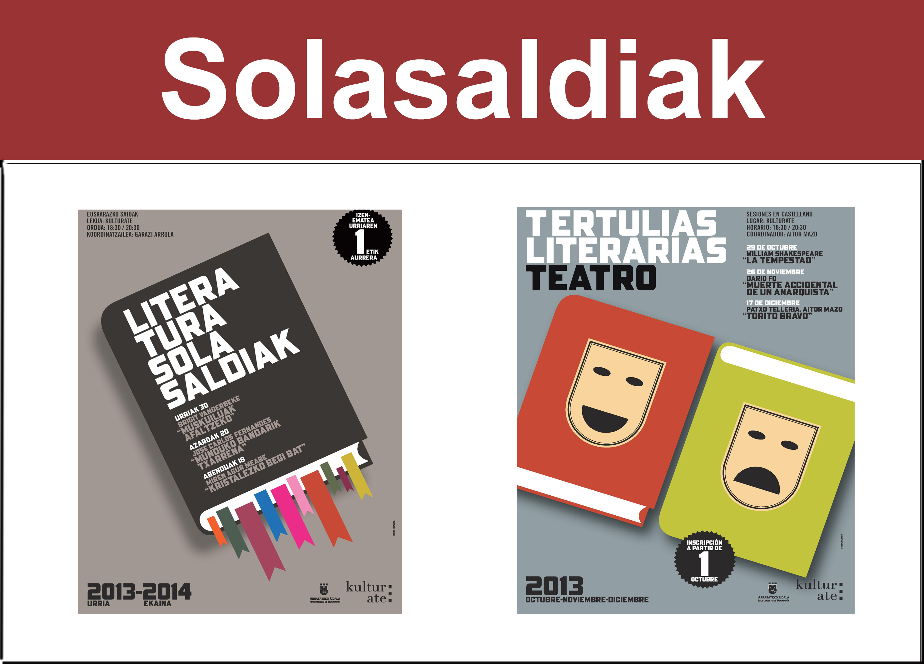 Literatura solasaldiak 2013