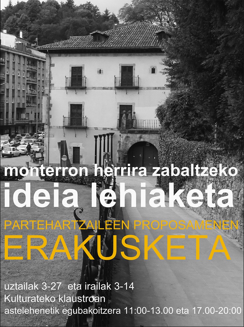 11 propuestas han sido admitidas  en el concurso de ideas para urbanizar el parque Monterrón