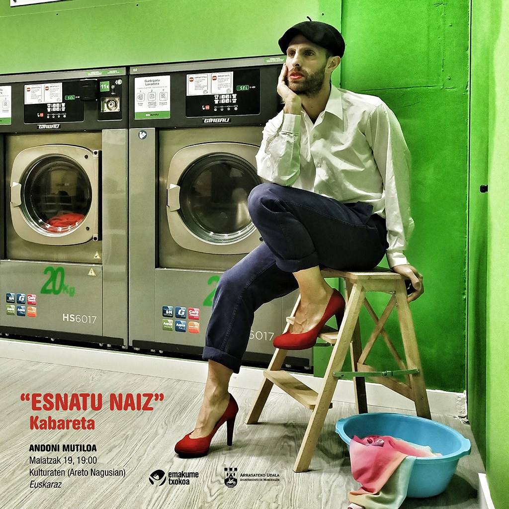 Arrasate celebra el Día Internacional contra la fobia LGBTI+ con la obra ‘Esnatu naiz’