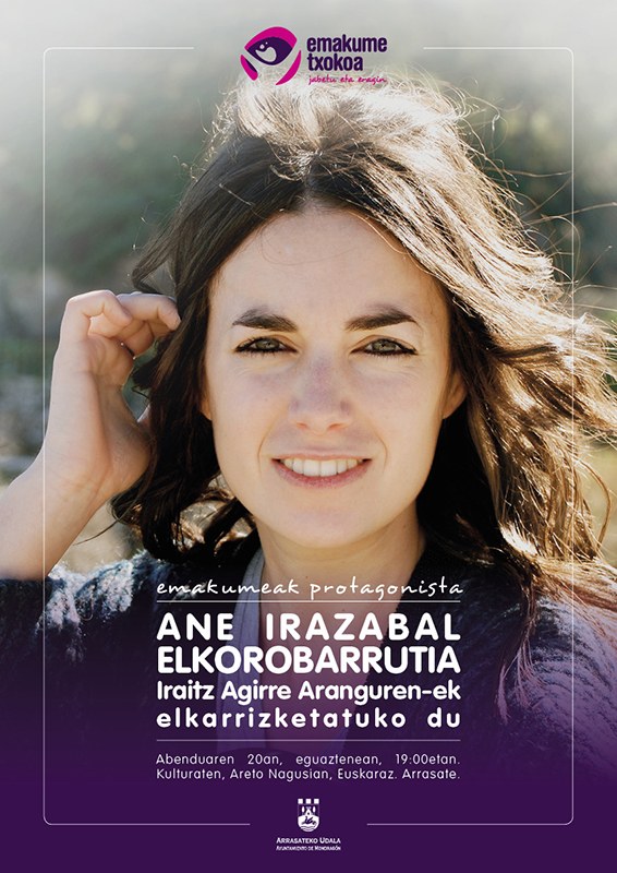 Ciclo Emakumeak protagonista, con Ane Irazabal