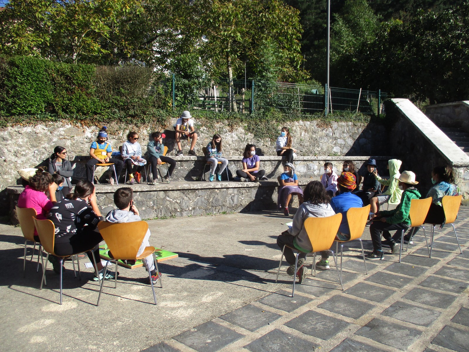 Comenzamos el nuevo curso en la escuela Medioambiental de Udala