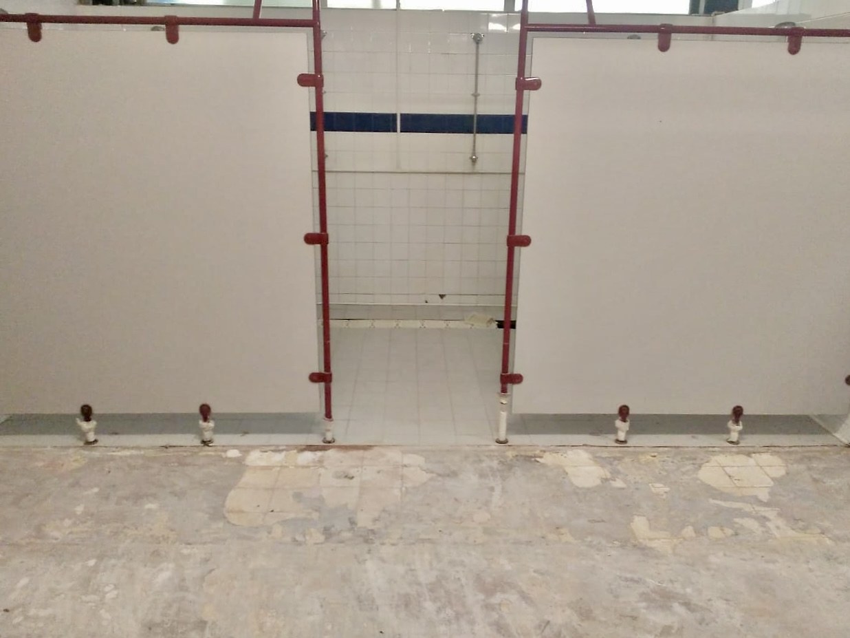Comienzan las nuevas obras de mantenimiento en el polideportivo de Musakola