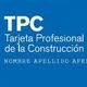 Curso para la obtención de la Tarjeta Profesional de la Construcción (TPC)