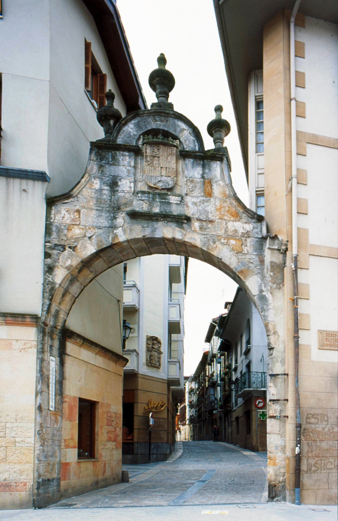 Desprendimiento en el Portalón