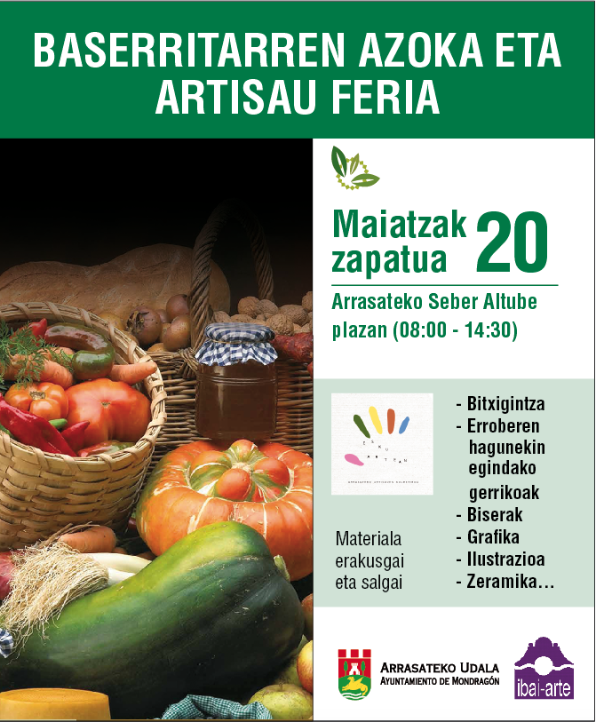 El 20 de mayo feria de baserritarras
