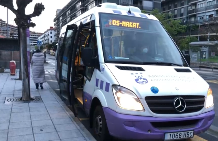 El Ayuntamiento adapta el recorrido de la 3ª línea express y unificada las paradas Zalduspe-Hospital para fomentar el uso del transporte público