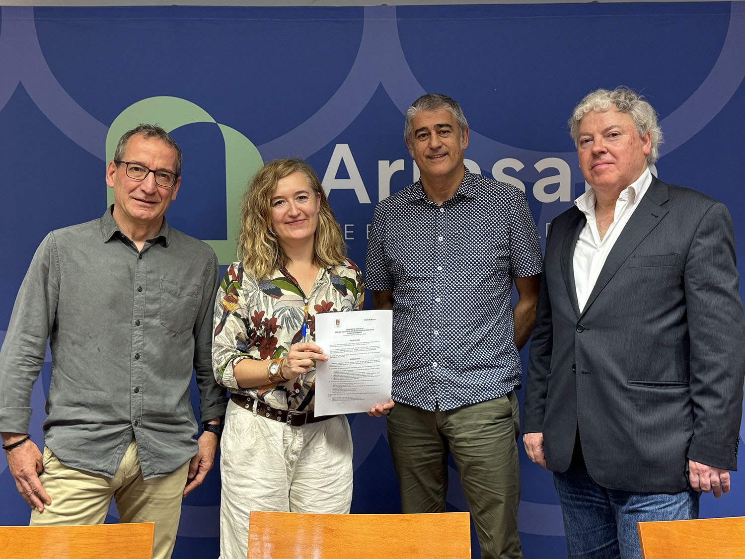 El Ayuntamiento de Arrasate y la Asociación Empresarial BAILARA suscriben un Convenio de Colaboración.