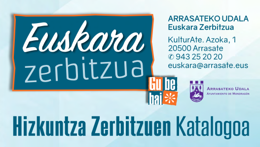 El departamento de Euskera del Ayuntamiento ofrece varios servicios para fomentar el euskera en el comercio entre los comerciantes