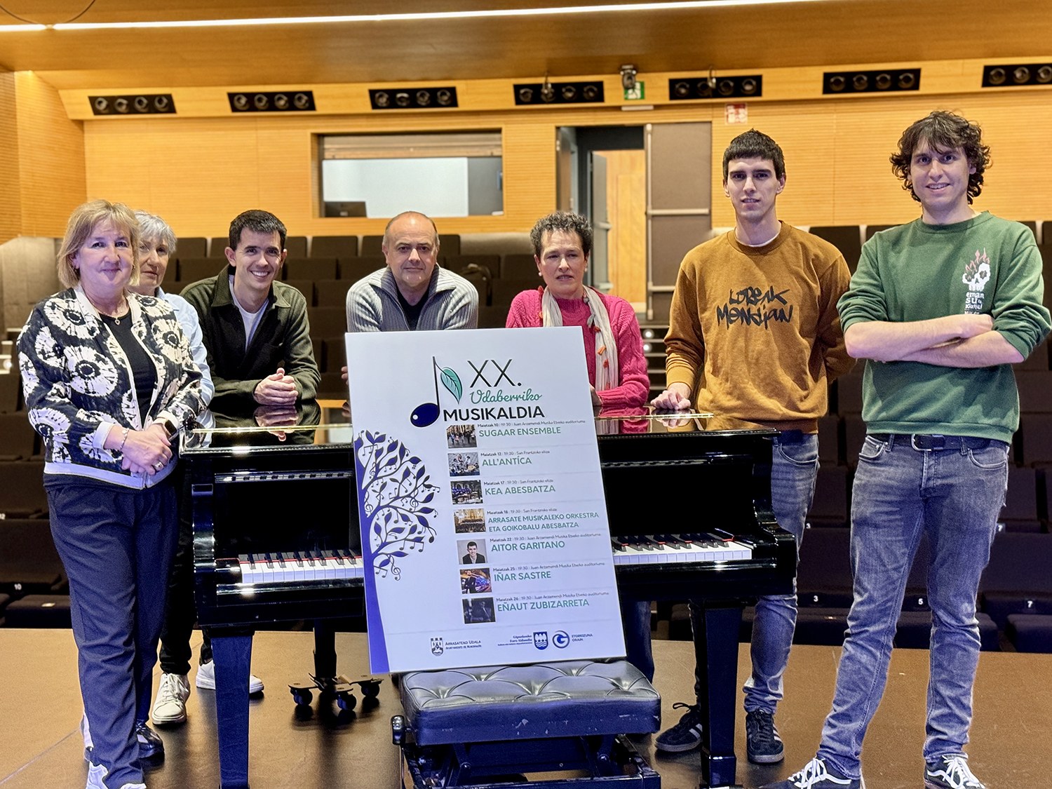 Este jueves, 10 de mayo, dará comienzo el XX. Musikaldia de Primavera