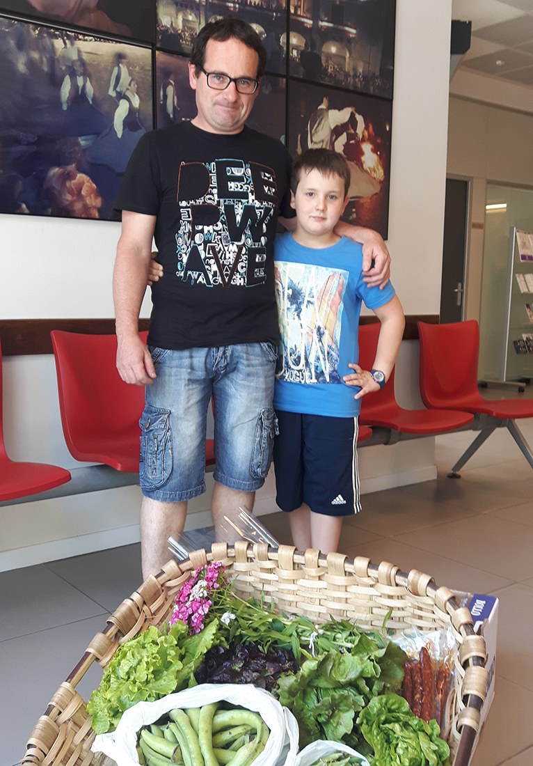 Ganador de la cesta de mayo