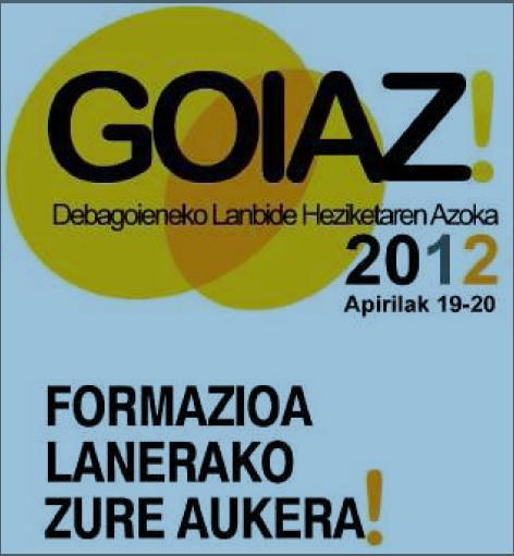 GOIAZ 2012-IV FERIA DE LA FORMACIÓN PROFESIONAL DE DEBAGOIENA