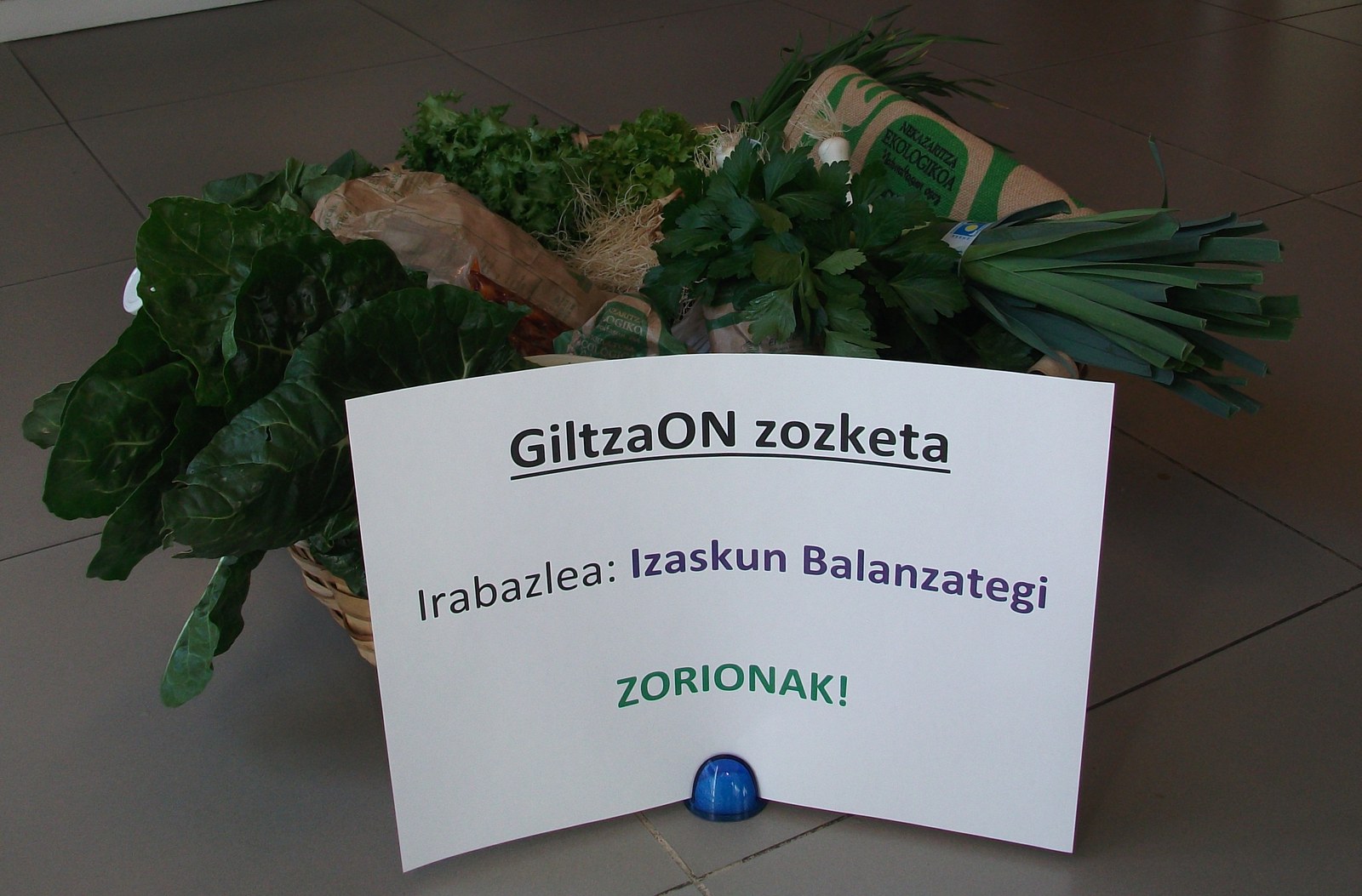 La campaña GiltzaON ya tiene premio