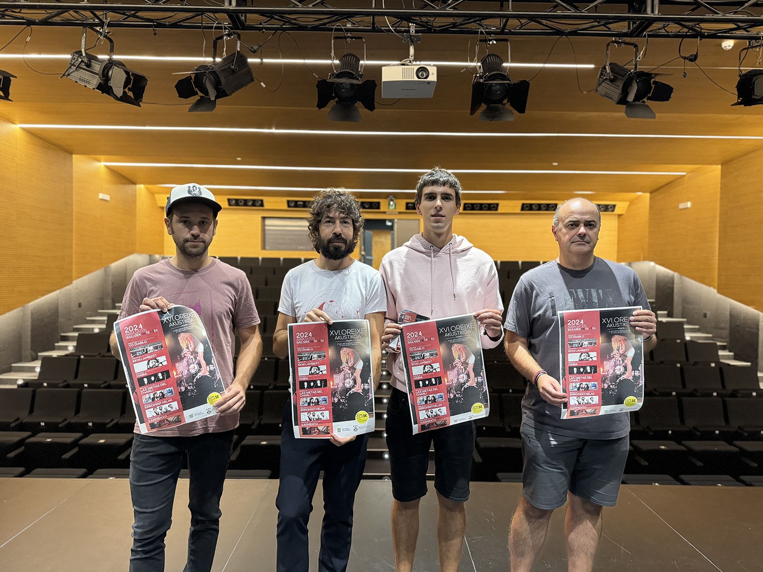 La XVI edición del ciclo musical Oreixe Akustikoa se celebrará del 6 al 15 de septiembre con seis actuaciones