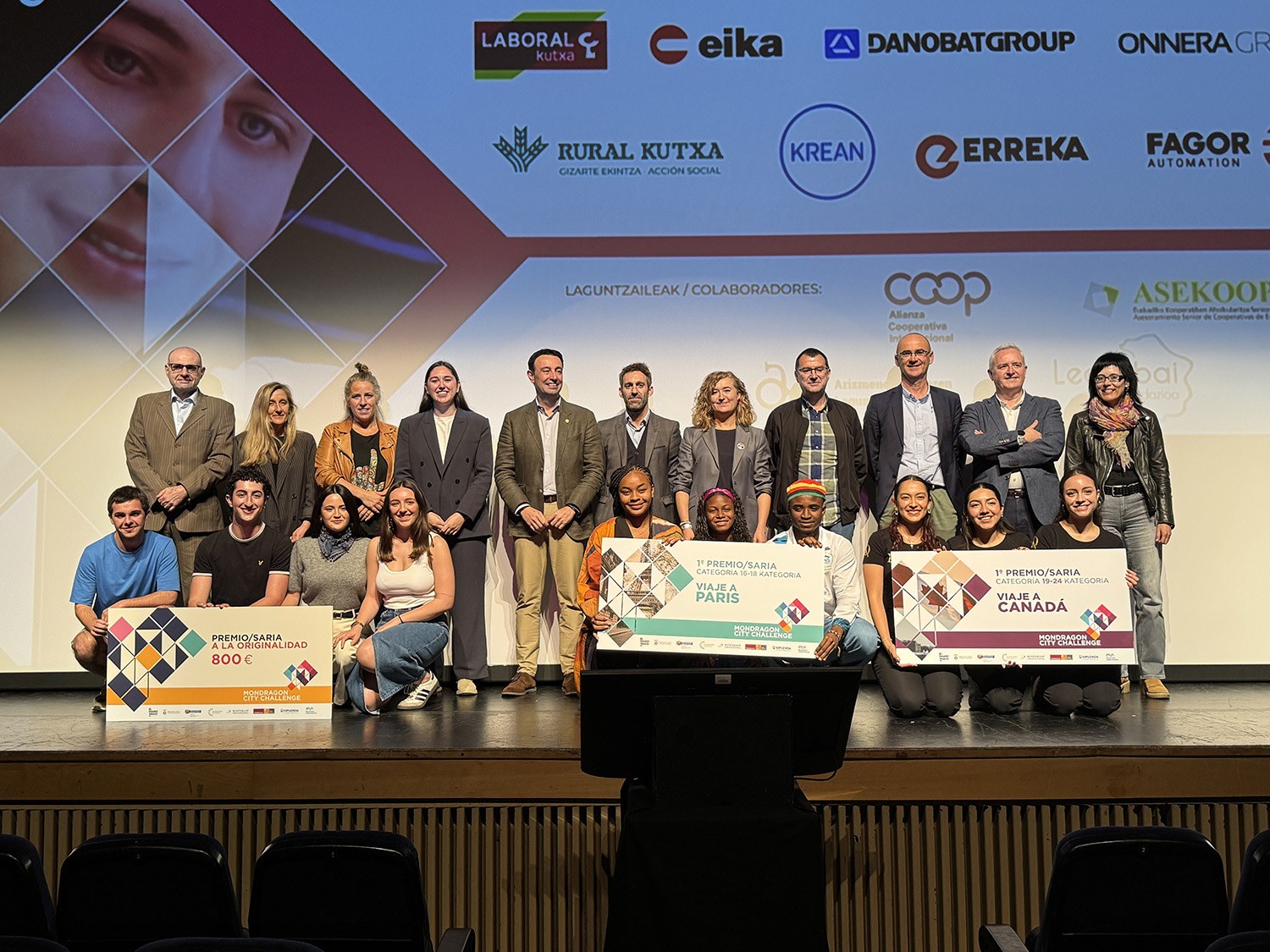 Los proyectos ‘Ounje’ y ‘Dianor’ vencedores de la III edición de Mondragón City Challenge, el campeonato mundial que fomenta el cooperativismo
