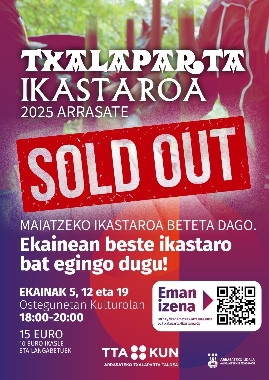 Nuevo curso de txalaparta