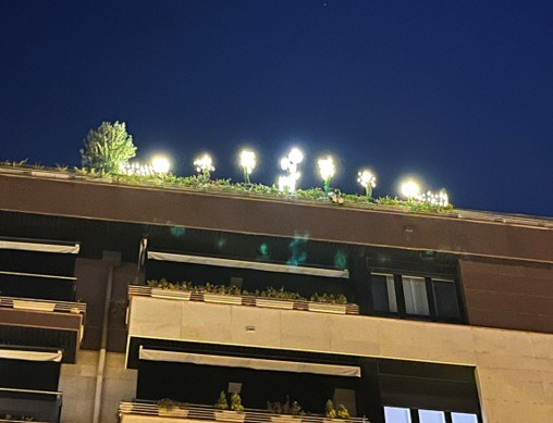 Premio al mejor balcón de Navidad