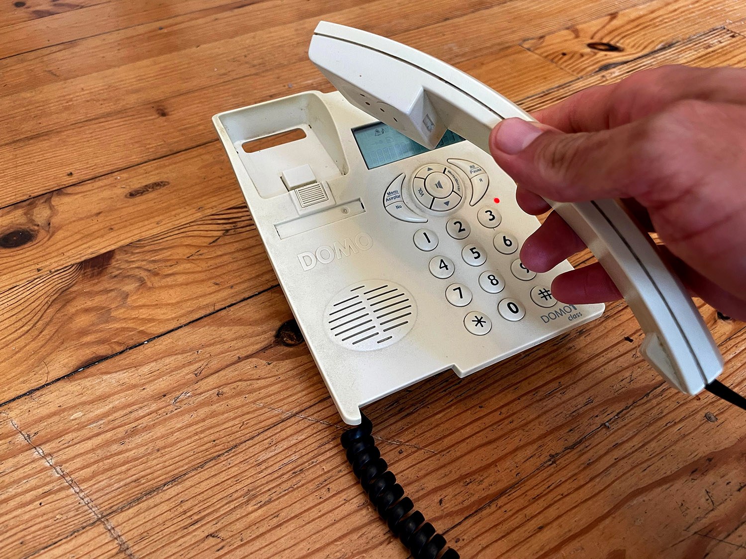 Solucionada la avería en el teléfono