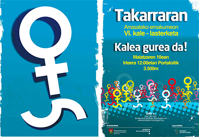 VI. Takarraran emakume lasterketa maiatzaren 10ean izango da