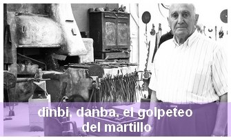 CC by sa 2.0 Goiena ~ Dinbi danba, el golpeteo del martillo muestra el oficio del quién fuera último herrero de Mondragón, Bixente Barandiaran