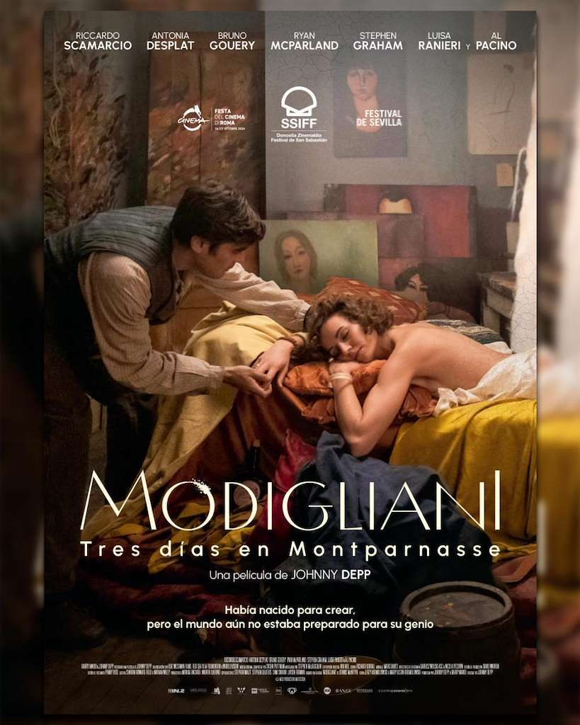 Modigliani, tres días en Montparnasse