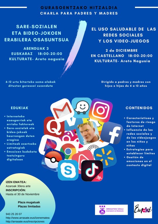 El uso saludable de las redes sociales y los videojuegos