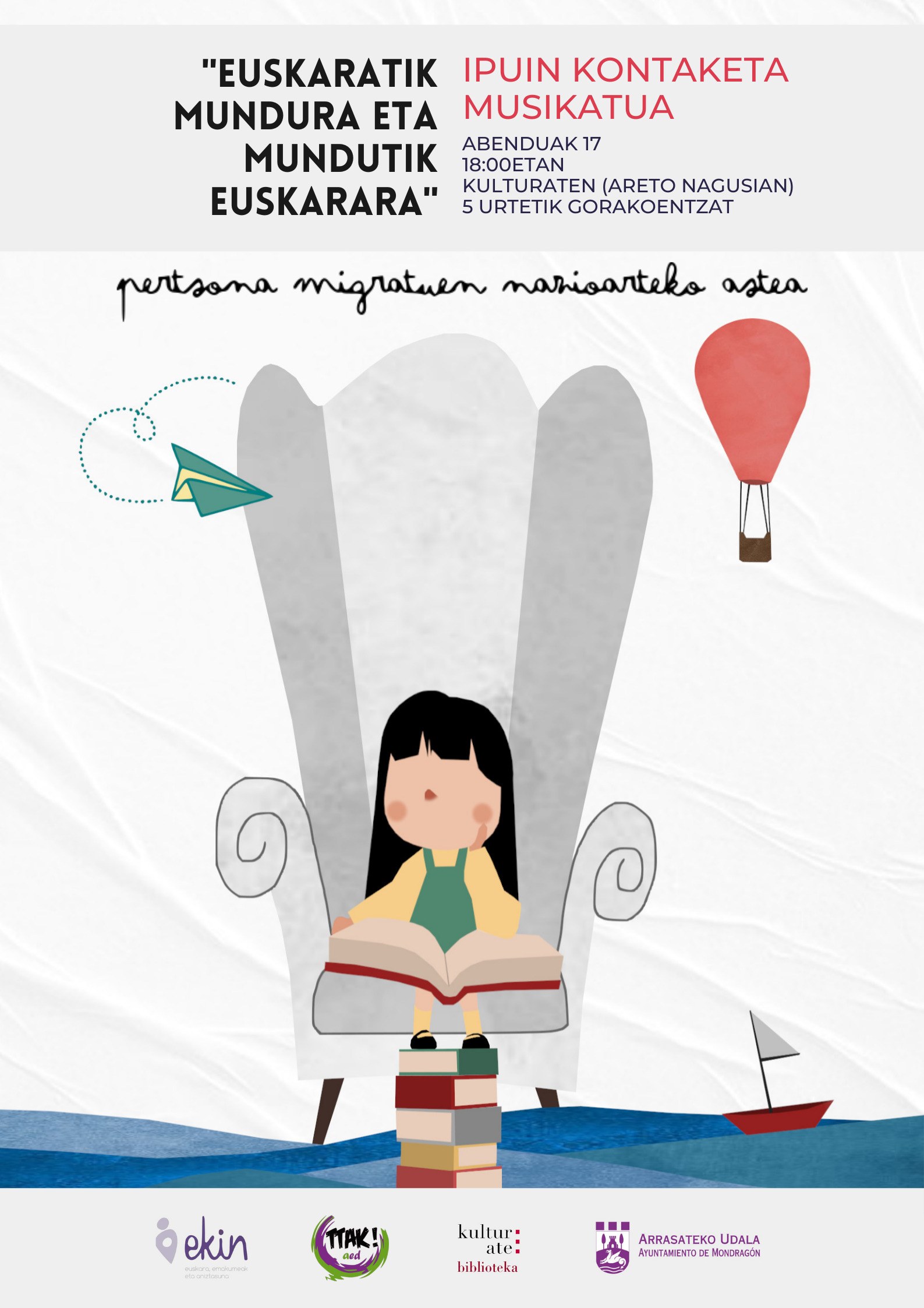 Euskaratik mundura eta mundutik euskarara (Ipuin kontaketa musikatua)