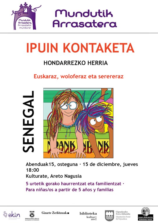 'Hondarrezko herria' (Ipuin kontaketa)