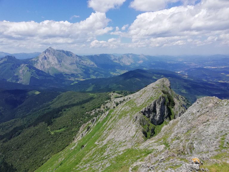 Udalatxera igoera Besaidetik