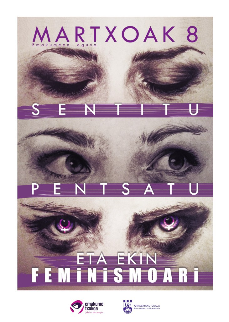 2019ko Martxoak 8ko egitaraua martxan