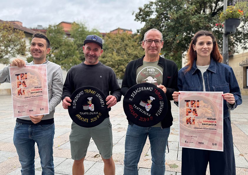 Arrasate tripakiaren hiriburu: izen-ematea zabalik harategi, taberna eta jatetxeentzat